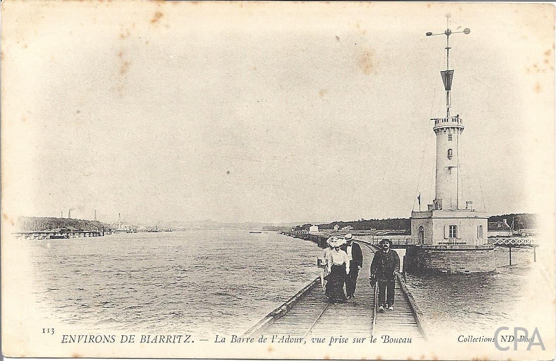 La Barre de l'Adour, vue prise sur le Boucau – Image 2