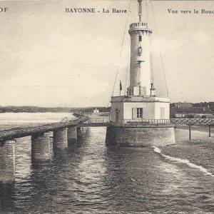 La Barre. Vue vers le Boucau