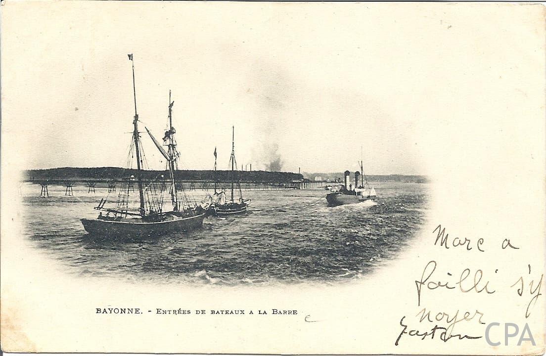 Entrées de Bateaux a la Barre