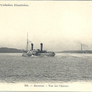 Les Pyrénées Illustrées - Vue sur l'Adour