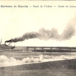 Barre de l'Adour - Sortie du Bateau