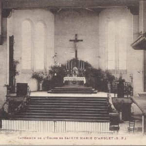 Intérieur de l'Eglise de SAINTE MARIE D'ANGLET (B.-P)