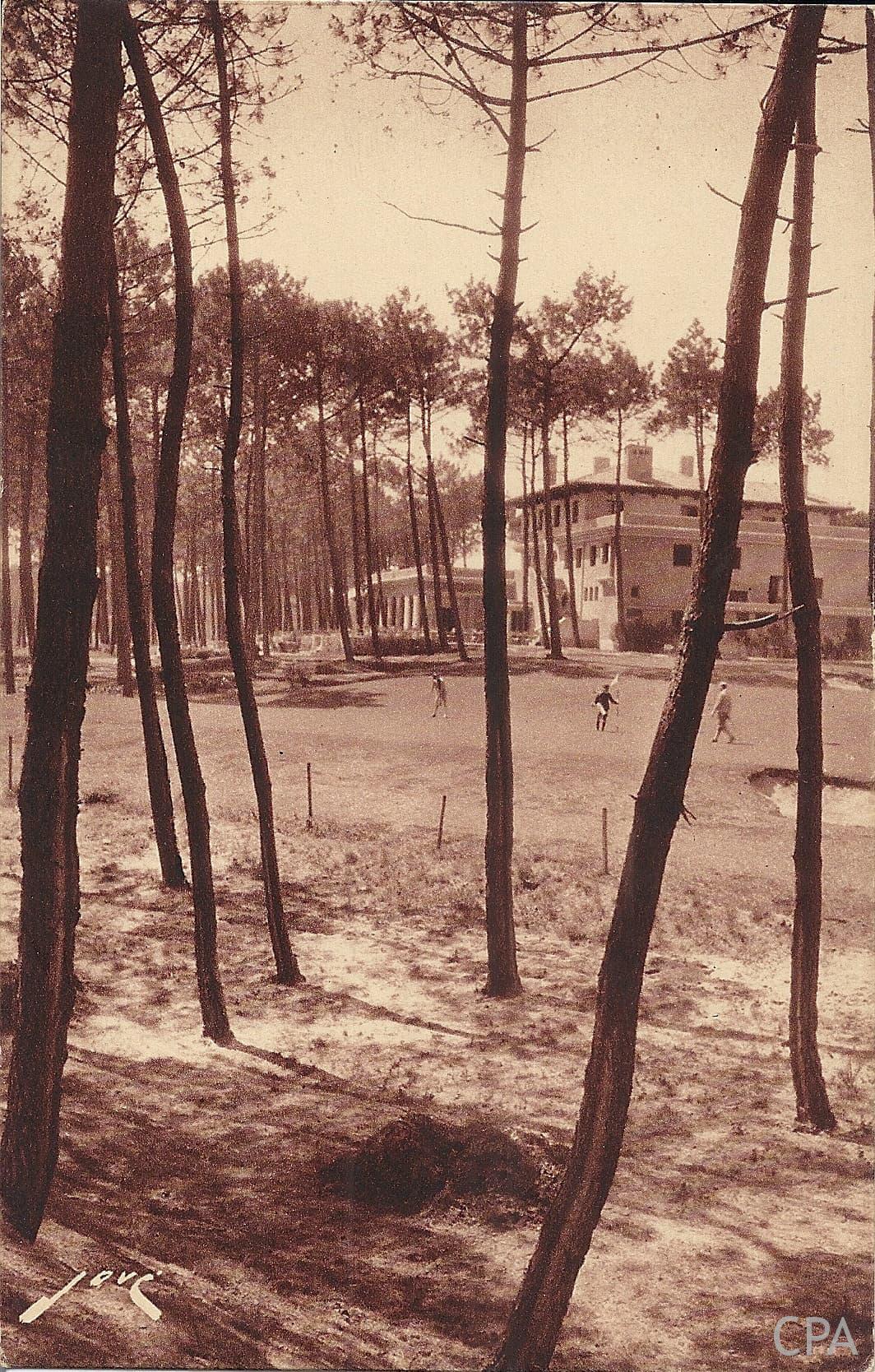 TOUTE LA FRANCE Golf de Chiberta -Anglet Biarritz Country club de Chiberta, trou N°18