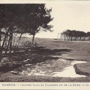 COUNTRY CLUB DE CHIBERTA VU DE LA DUNE.