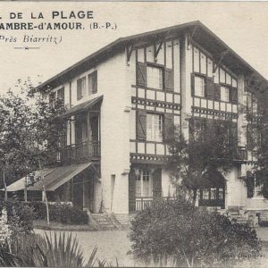 HOTEL DE LA PLAGE ANGLET - CHAMBRE-D'AMOUR. (B.-P.) (Près Biarritz)