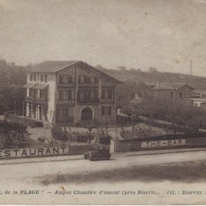 "HOTEL de la PLAGE" - Anglet Chambre d'Amour (prés Biarritz Tél : Biarritz 15-58