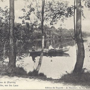 A la pêche, sur les Lacs