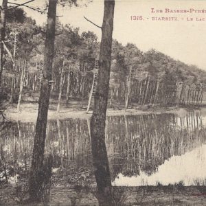 LES BASSES-PYRENEES - BIARRITZ. - LE LAC DE CHIBERTA