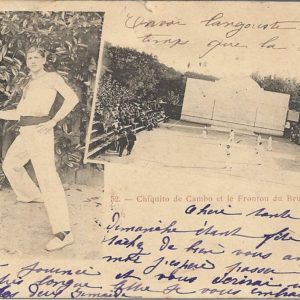 Chiquito de Cambo et le Fronton du Brun à Anglet.