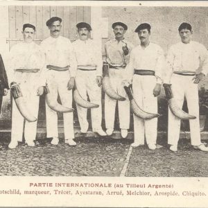 PARTIE INTERNATIONALE (au Tilleul Argenté) Rotschild, marqueur, Trécet, Ayestaran, Arrué, Melchior, Arospide, Chiquito