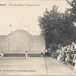 Partie de pelote au Fronton du Brun