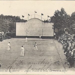 Anglet, Fronton du Brun, une Partie de Pelote