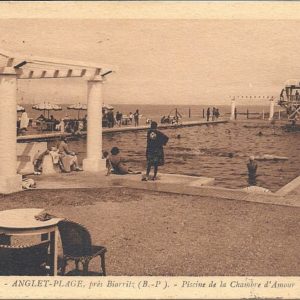 ANGLET-PLAGE, près Biarritz (B.-P) - Piscine de la chambre d'Amour