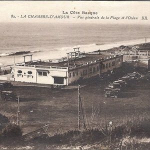 La Côte Basque LA CHAMBRE-D'AMOUR - Vue Générale de la Plage et l'Océan