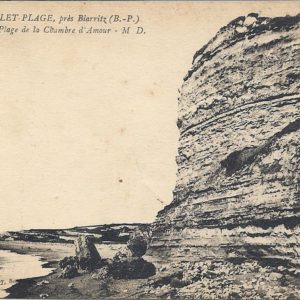 ANGLET-PLAGE, près Biarritz (B.-P). Rocher de la Plage de la chambre d'Amour