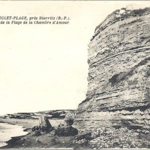 ANGLET-PLAGE, près Biarritz (B.-P). - Rocher de la Plage de la chambre d'Amour