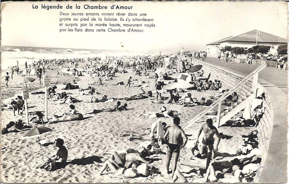 La Plage de la chambre d'Amour La légende de la Chambre d'Amour