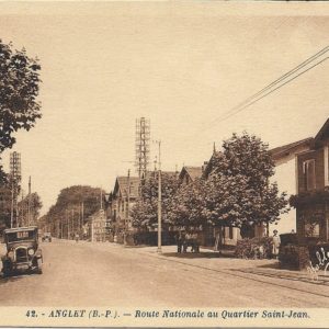 (B.-P.). Route Nationale au Quartier Saint Jean