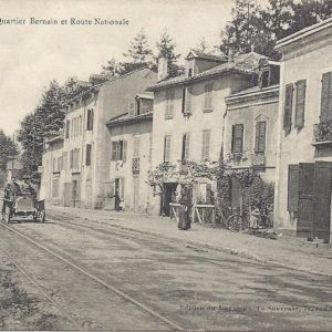 Quartier Bernain et Route Nationale