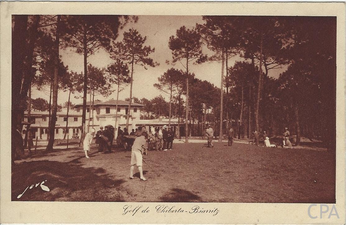 TOUTE LA FRANCE - GOLF DE CHIBERTA - CHIBERTA-BIARRITZ (B.-P.) - le club de Chiberta (vu de face)