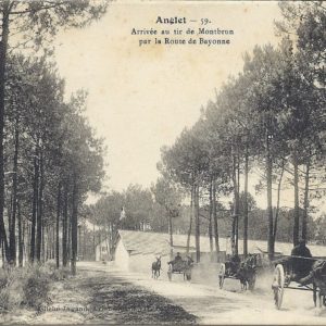 Arrivée au stand de Tir de Montbrun par la Route de Bayonne