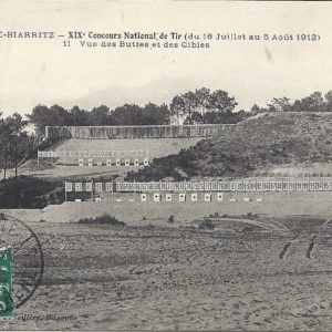 XIXe Concours National de Tir (du 16 Juillet au 5 Août 1912) - 11 Vue des Buttes et des Cibles