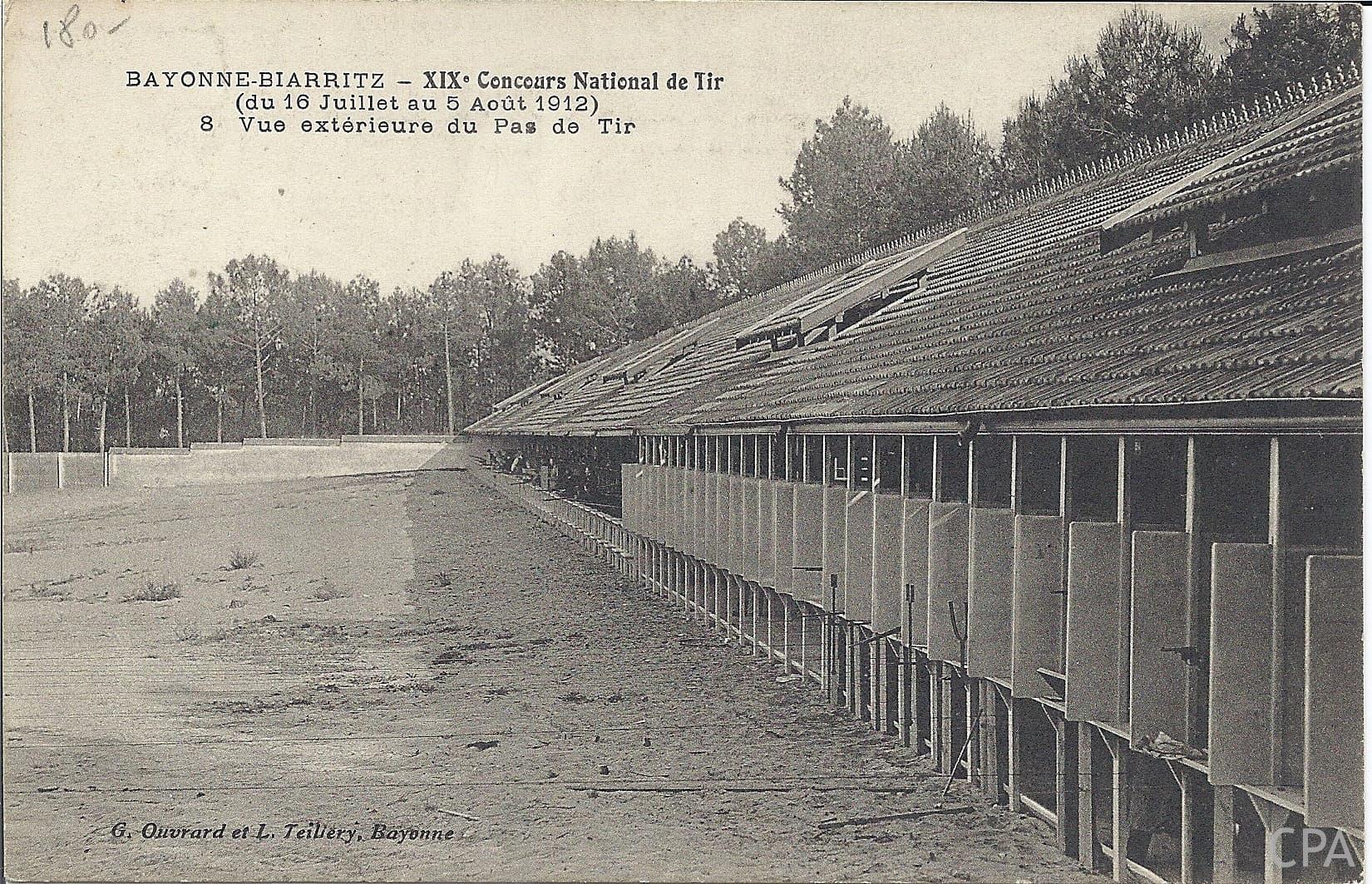 XIXe Concours National de Tir (du 16 Juillet au 5 Août 1912) - 8 Vue extérieure du Pas de Tir