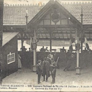 XIXe Concours National de Tir (du 16 Juillet au 5 Août 1912) - 4 Entrée du pas de Tir