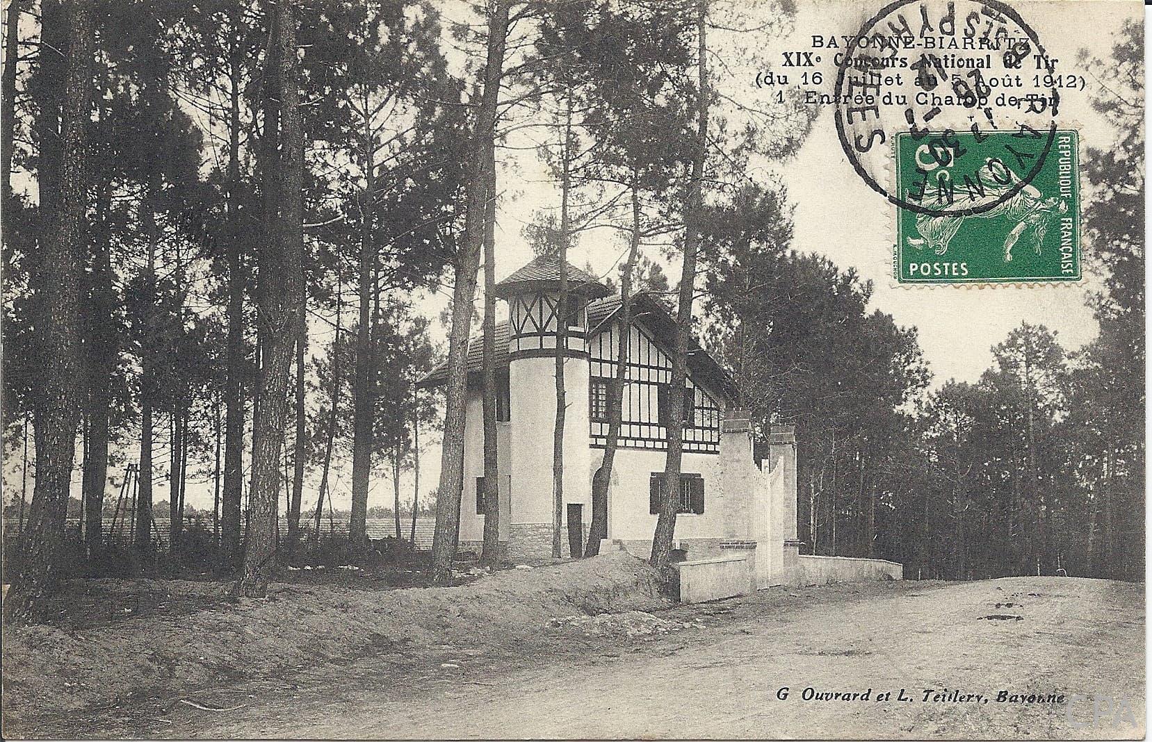 XIXe Concours National de Tir (du 16 Juillet au 5 Août 1912) - 1 Entrée du Champ de Tir