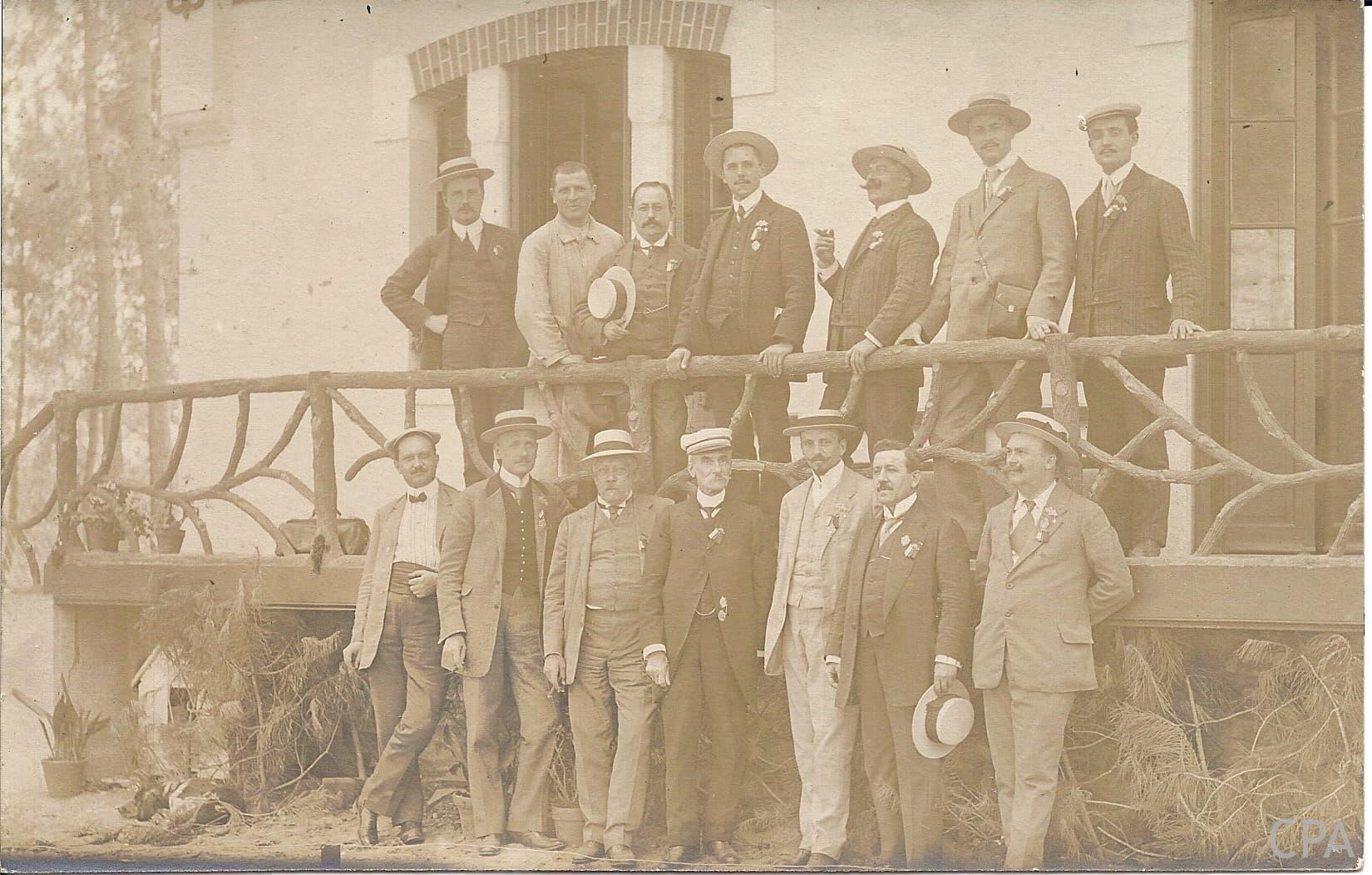 Souvenir du XII concours de Tir de Bayonne - Biarritz du 16 Juillet au 5 aout 1912 (mention manuscrite)