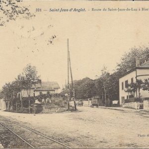 Saint-Jean-d'Anglet. - Route de Saint-Jean-de-Luz à Biarritz