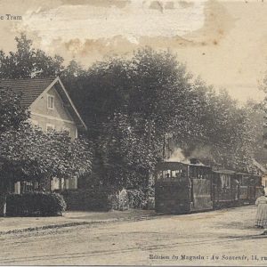 Le Tram (manque la suite carte en mauvais état)(croquis de tram au dos)
