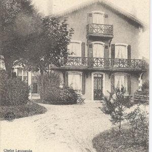 Chalet Lesquerdo, à Anglet (Basses-Pyrénées)