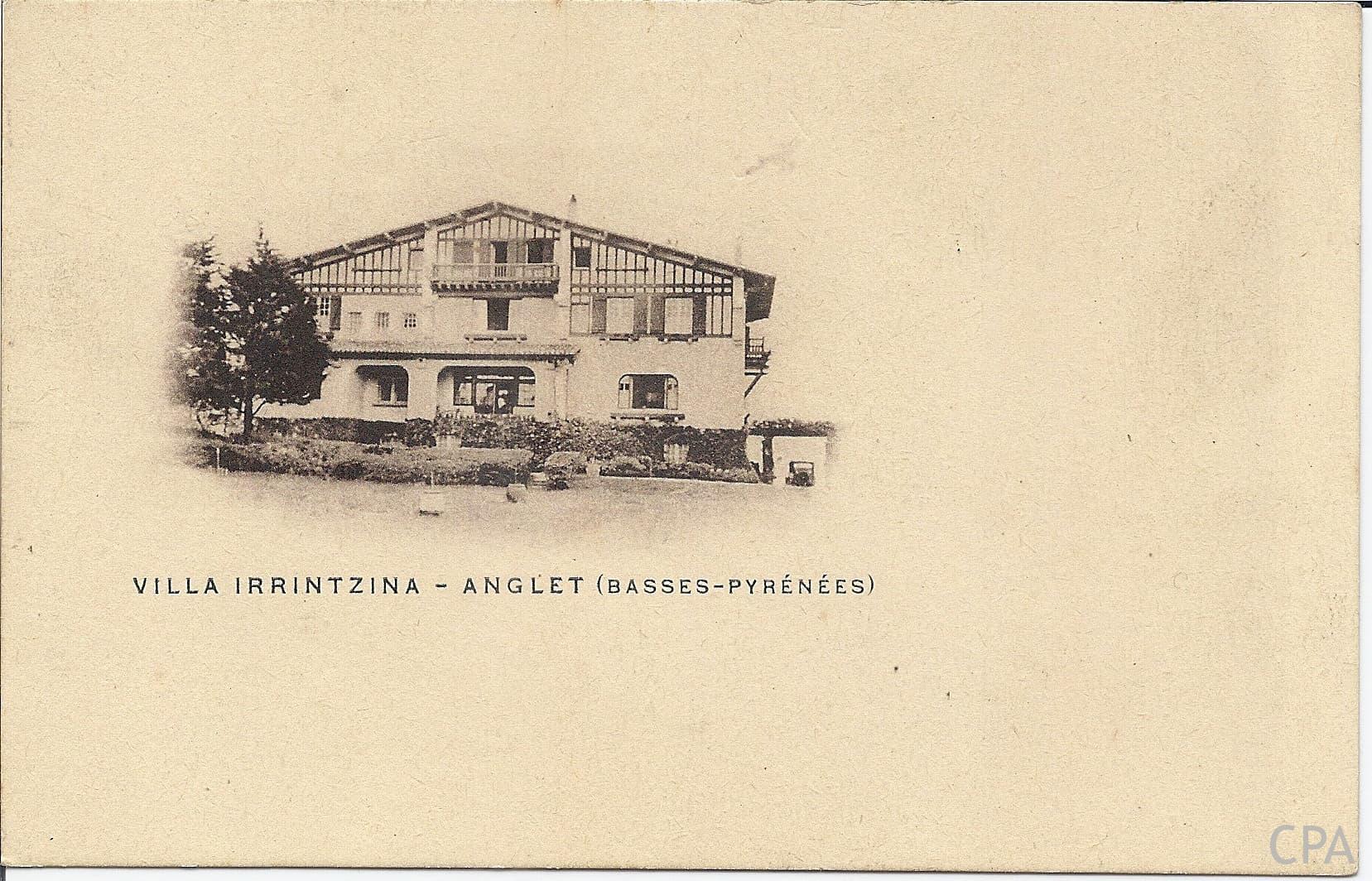 VILLA IRRINTZINA (BASSES PYRENEES)