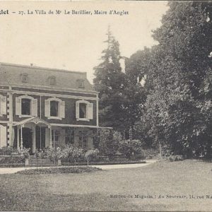 La Villa de Mr Le Barillier, Maire d'Anglet