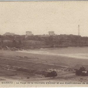 - La Plage de la Chambre d'Amour et son établissement de Bains