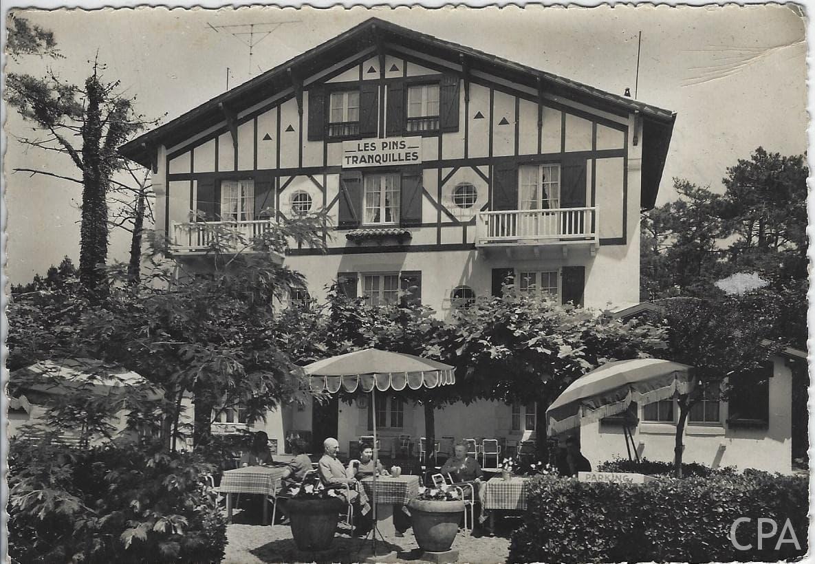 LES PINS TRANQUILLES HOTEL - RESTAURANT - BAR Anglet - Chambre d'Amour Tél. 25.94.51