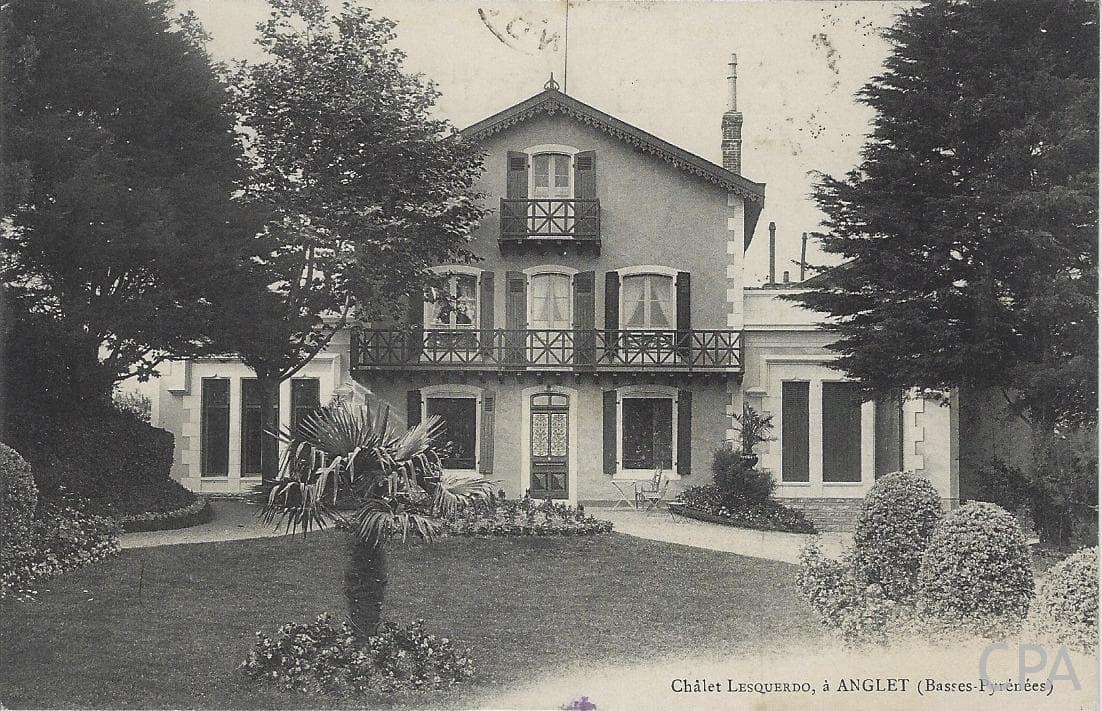 Châlet LESQUERDO, à ANGLET (Basses-Pyrénées) (Colorisée) – Image 2