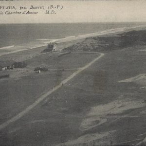 PLAGE, prés Biarritz (B.-P.) La Plage de la Chambre d'Amour