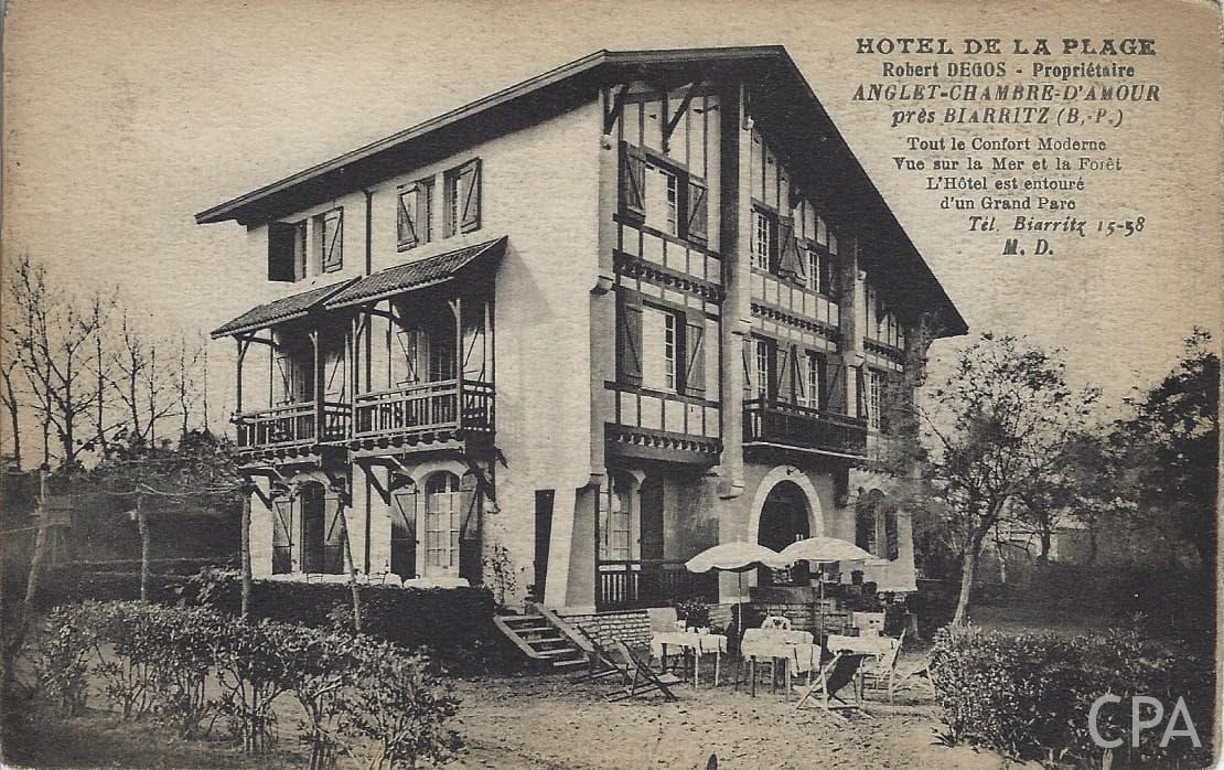 HOTEL DE LA PLAGE Robert DEGOS - Propriétaire