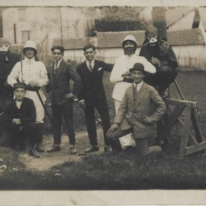 Carte photo Les Genêts d'Anglet théatre "Le paris formidable" 1926