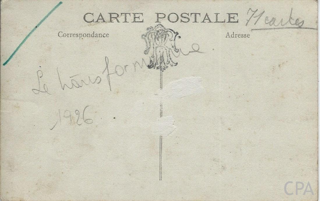 Carte photo Les Genêts d'Anglet théatre "Le paris formidable" 1926 – Image 2