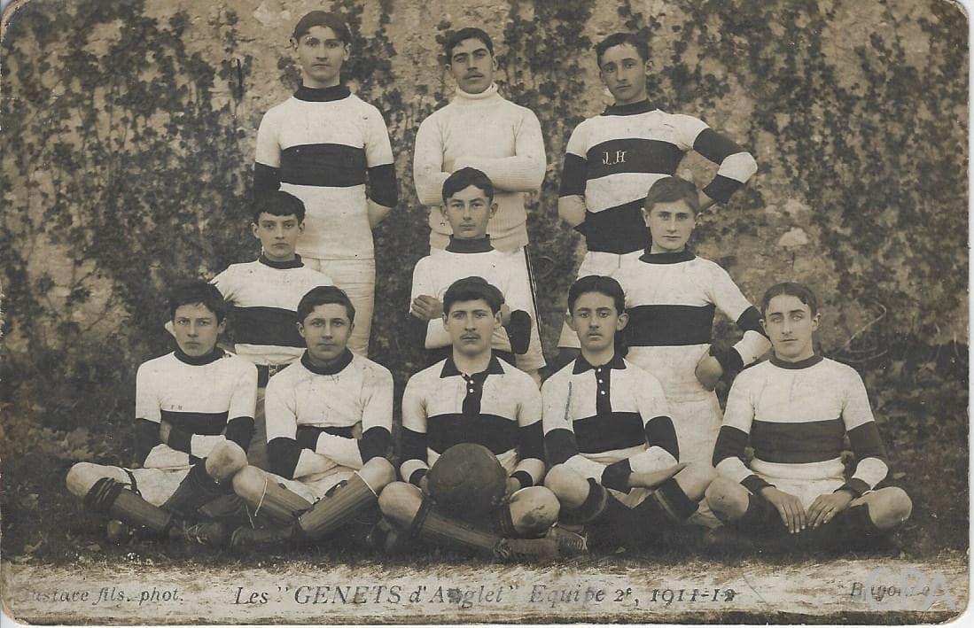 Les GENÊTS d'ANGLET Equipe 2 , 1911-12