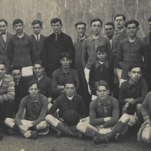 Carte photo des Genêts d'Anglet section Football l’équipe de 1926