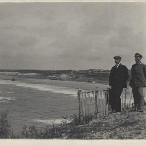 Carte Photo de la chambre d'Amour d'Anglet, vue prise du Phare de Biarritz
