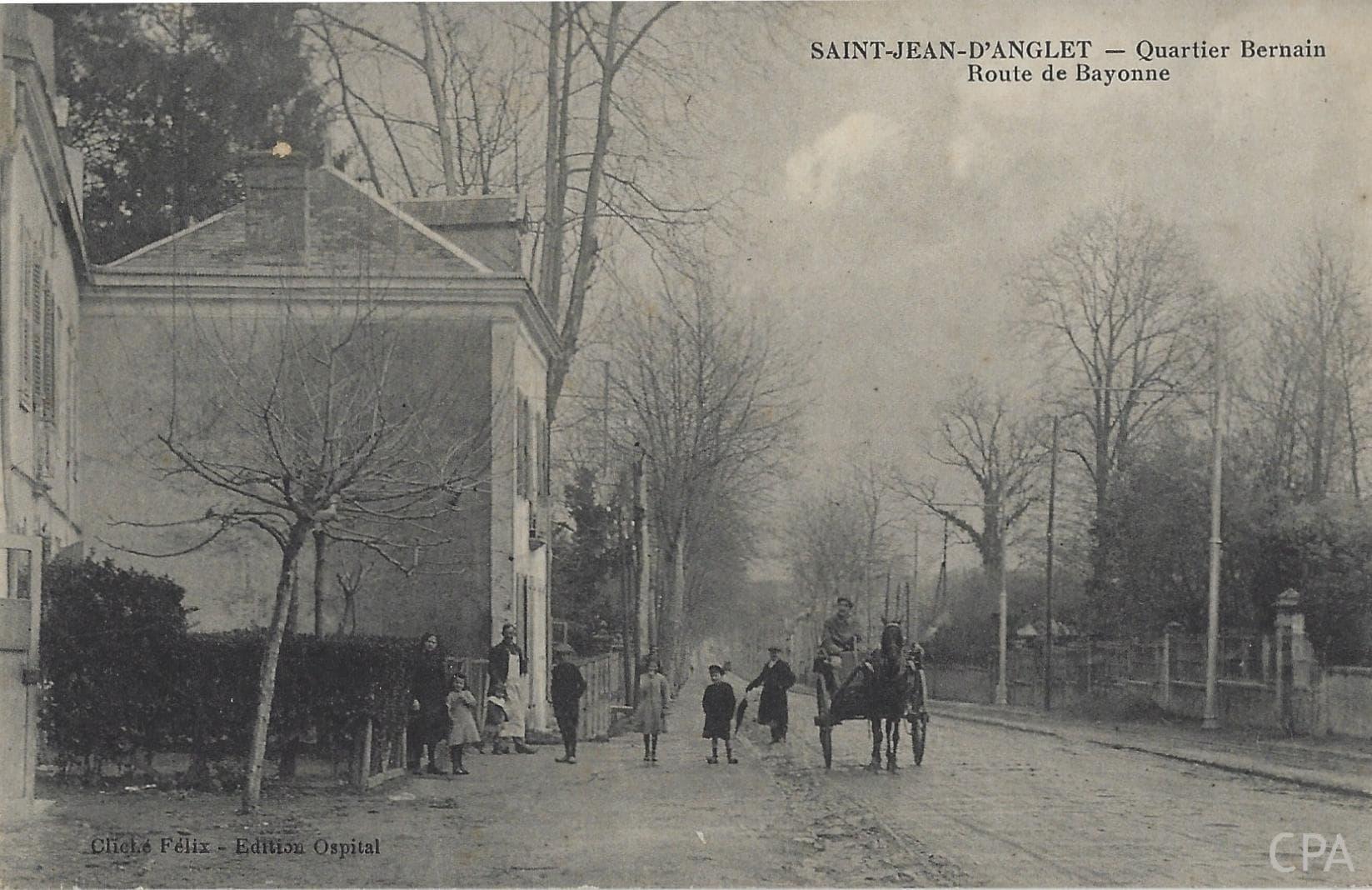 SAINT-JEAN-D'ANGLET - Quartier Bernain Route de Bayonne
