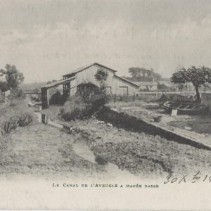LE CANAL DE L'AVEUGLE A MAREE BASSE