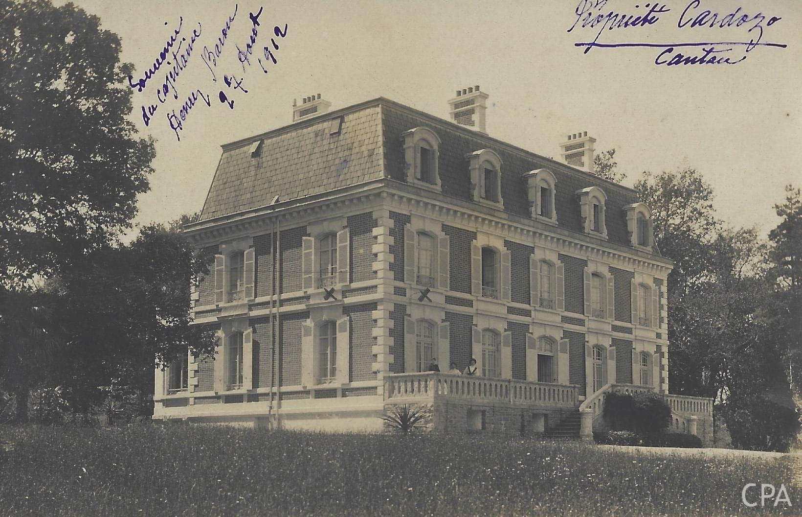 Propriété Cardoza Cantau Souvenir du Capitaine Henry Baron