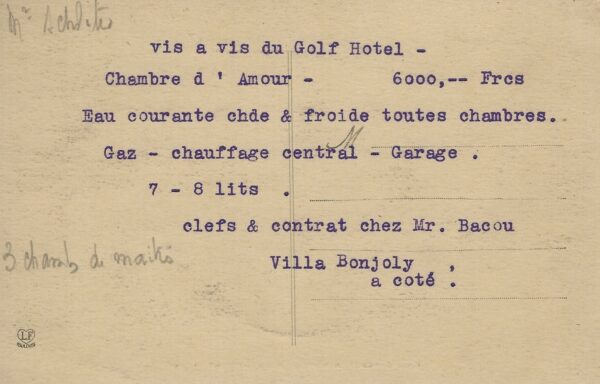 VILLA LENCHU CHAMBRE D'AMOUR, ANGLET (B.-Pyr) – Image 3