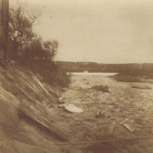 La côte Atlantique ravagée par le raz-de-marée le 9 Janvier 1924